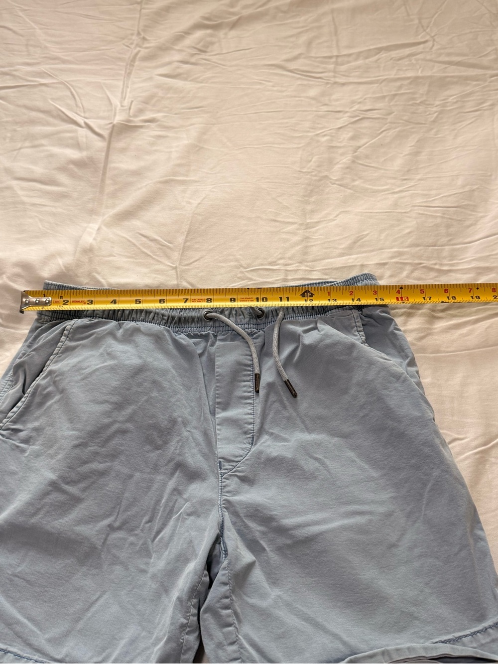 American Eagle Outfitters Light Blue Drawstring Shorts - Picture 7 of 8
